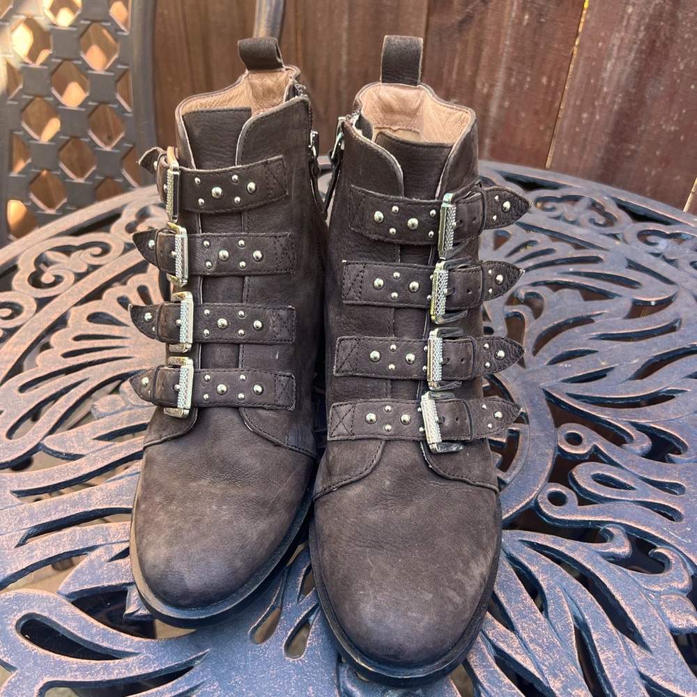 Halogen Buckle Booties - Picture 2 of 4